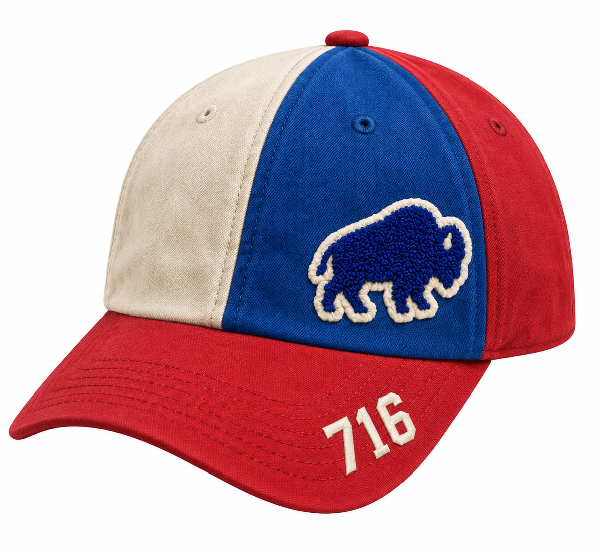 716 Colourblock cap