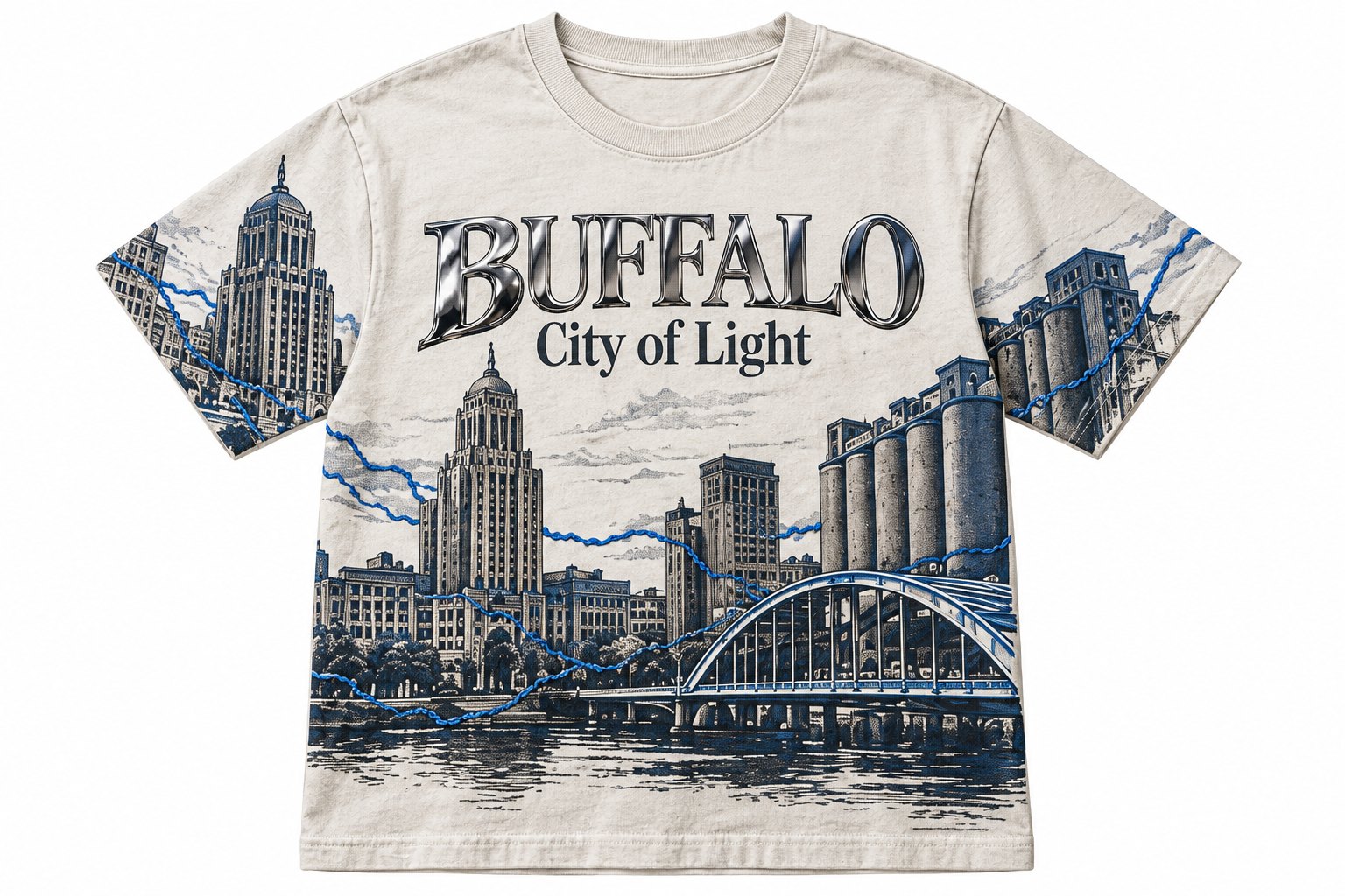Buildings Y2K tee