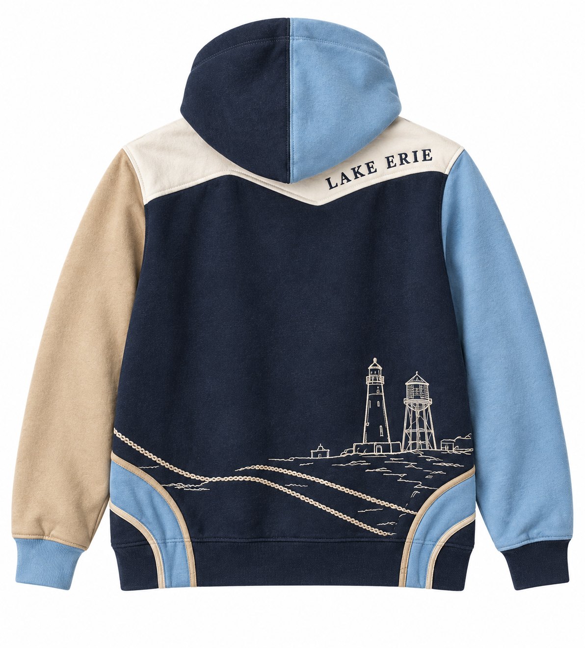 Canalside hoodie, back