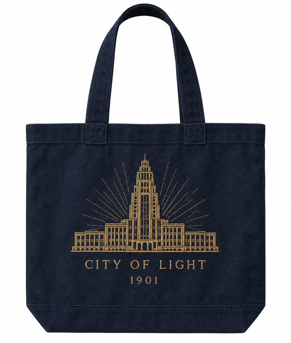 City of Light 1901 tote