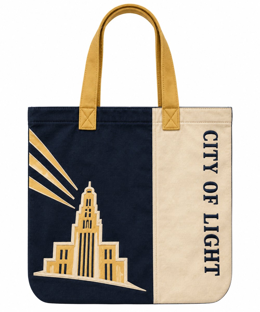 City of Light Colourblock tote, product photo