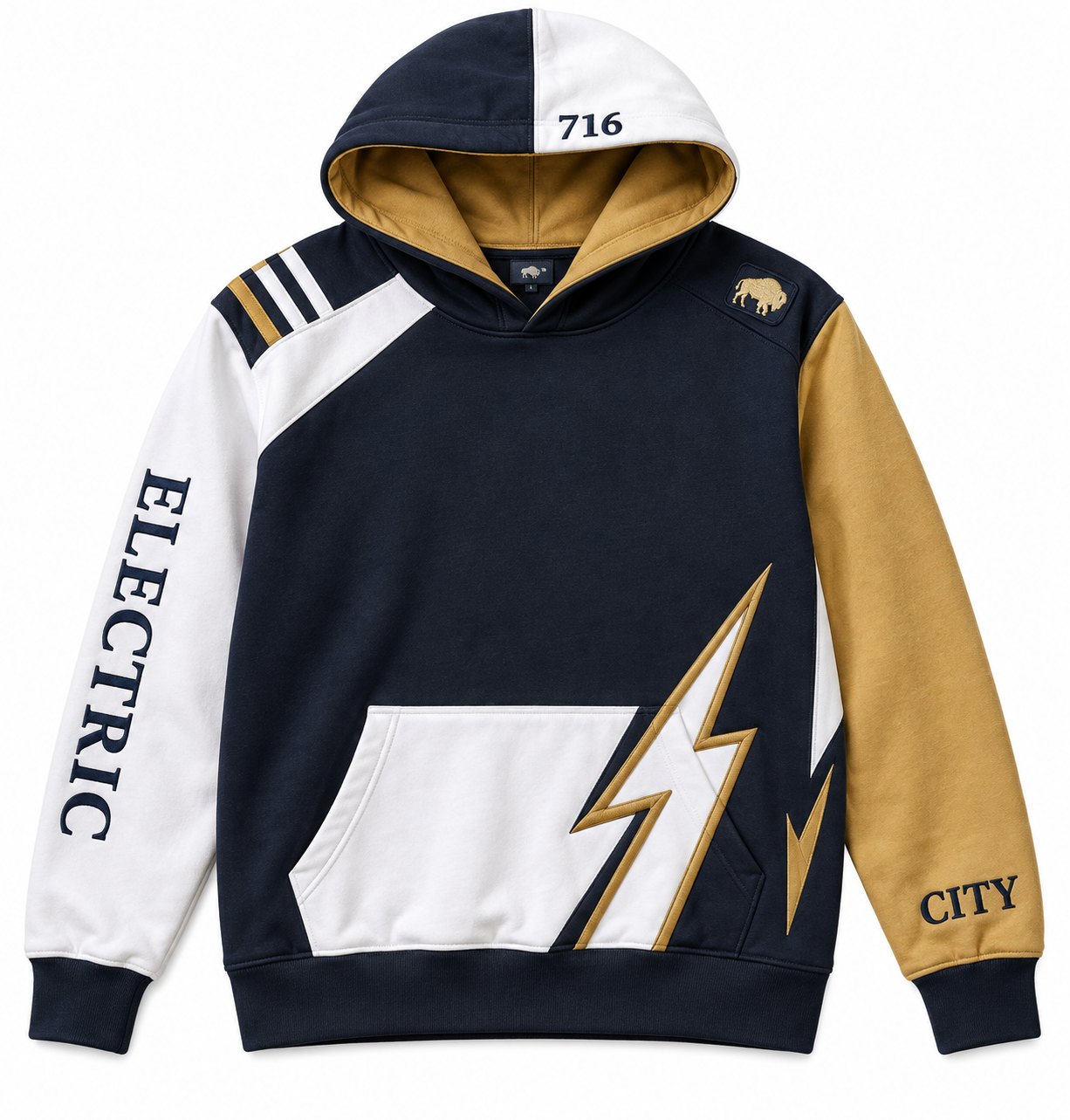 Electric City hoodie, front