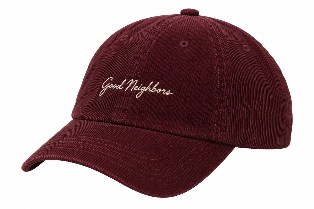 Good Neighbors Luxe cap, product photo