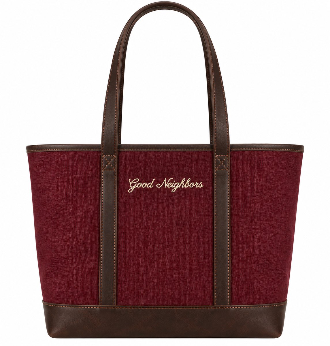 Good Neighbors Luxe tote, product photo