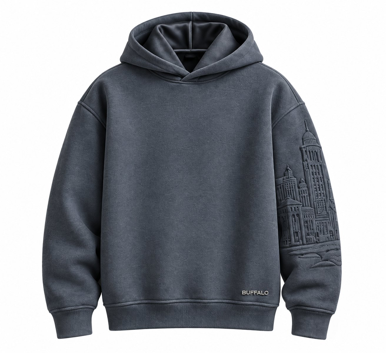 Lake Effect Luxe hoodie, front