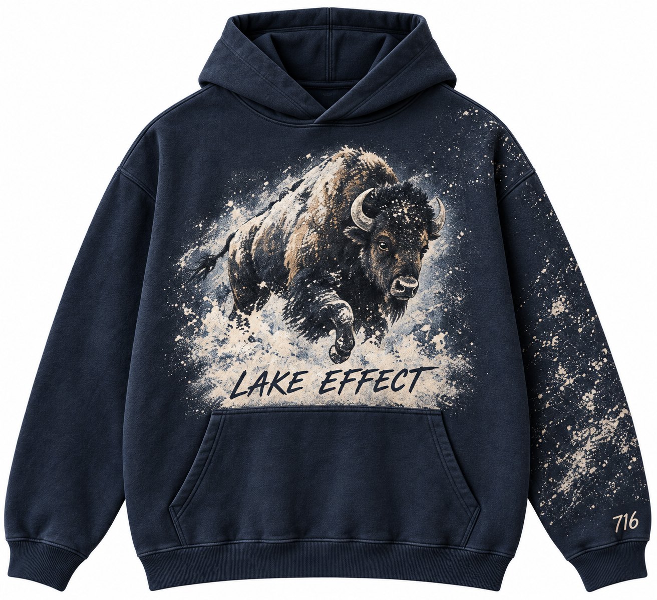 Lake Effect Spirit hoodie, front