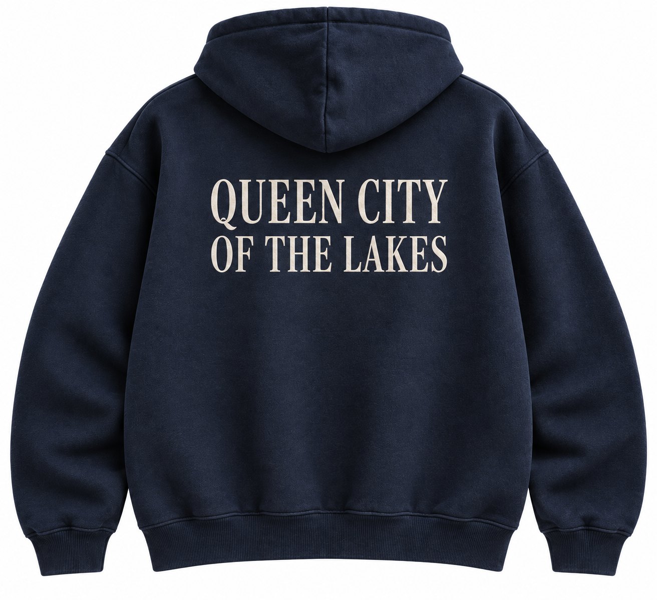 Queen City 1832 hoodie, back