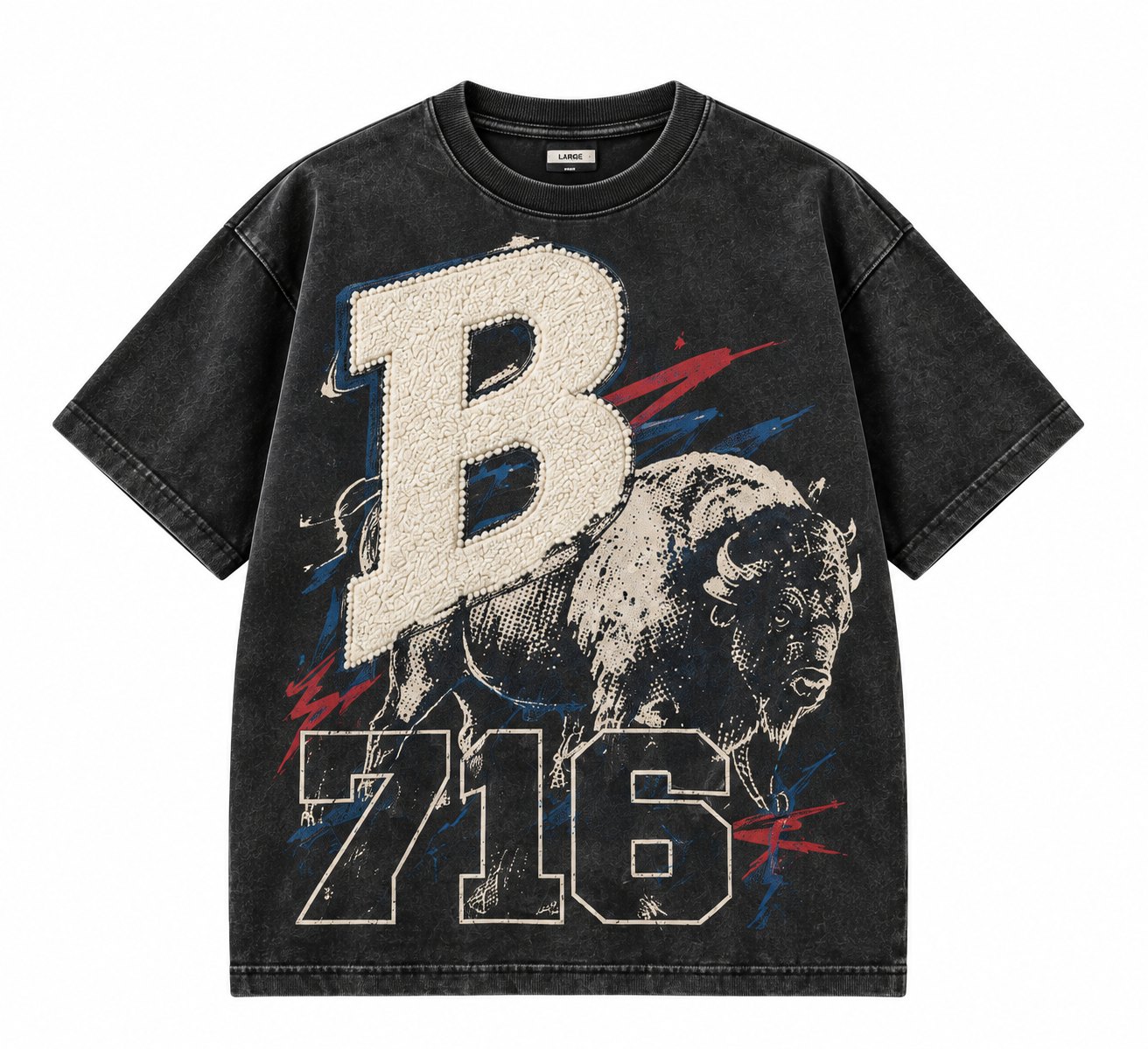 Teen Drop Graffiti tee, product photo