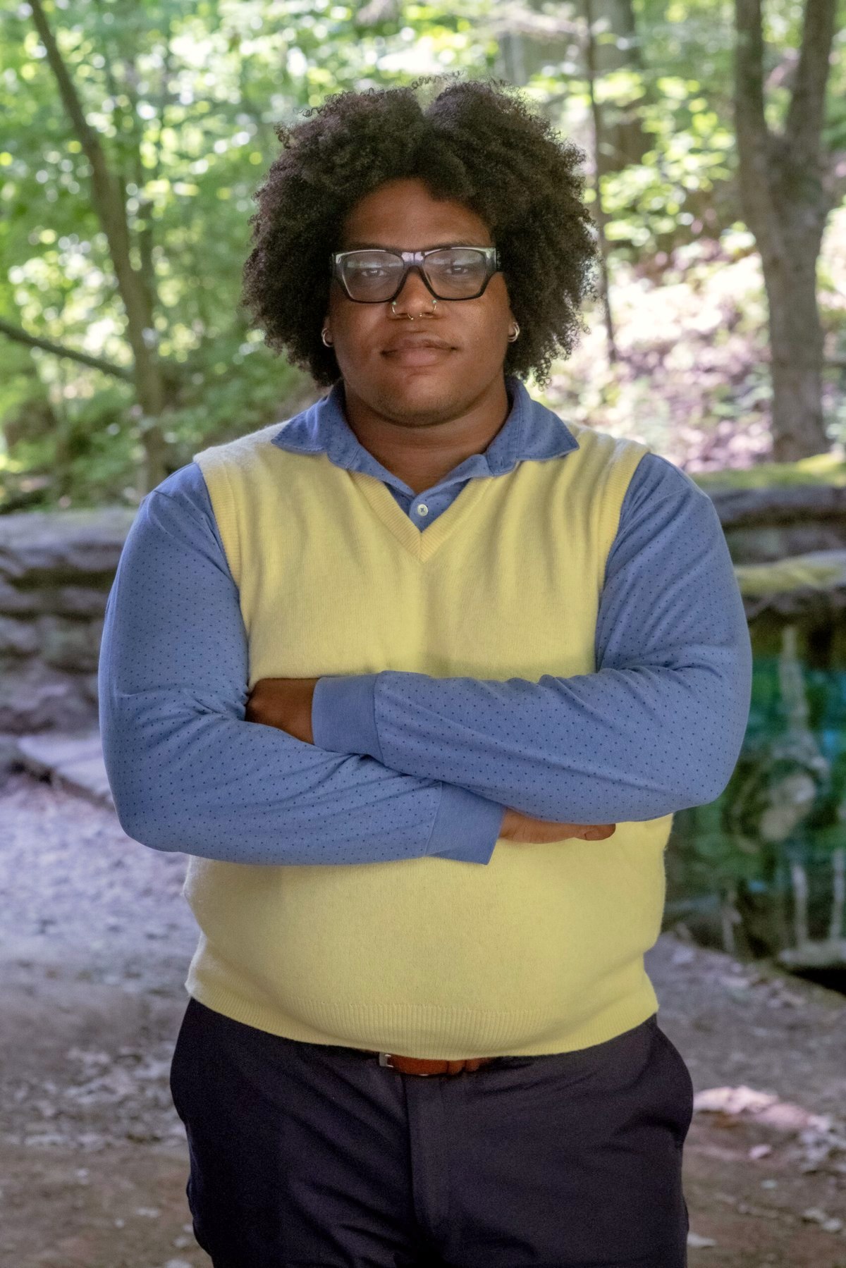 Portrait of Elijah Johnson, Communications Manager