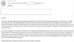 Fear Based Email