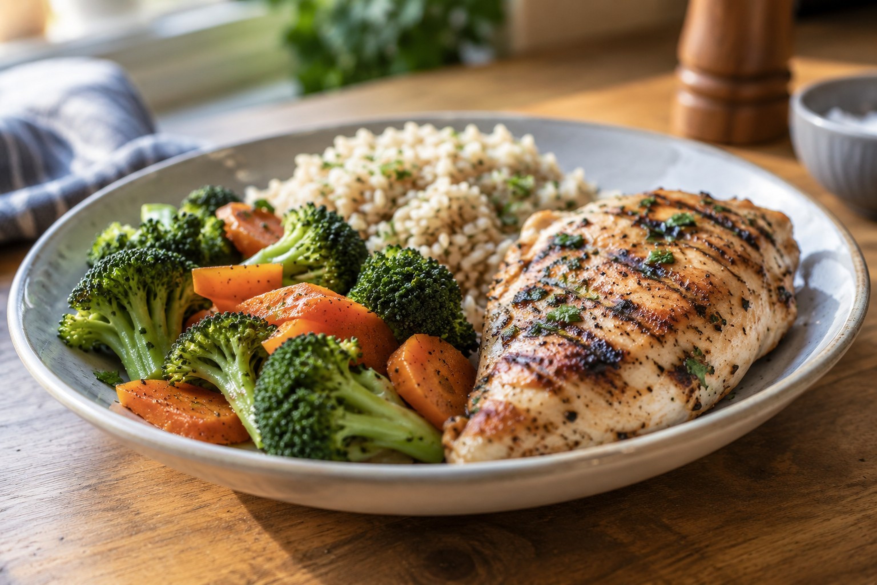 A hot, healthy home-delivered meal