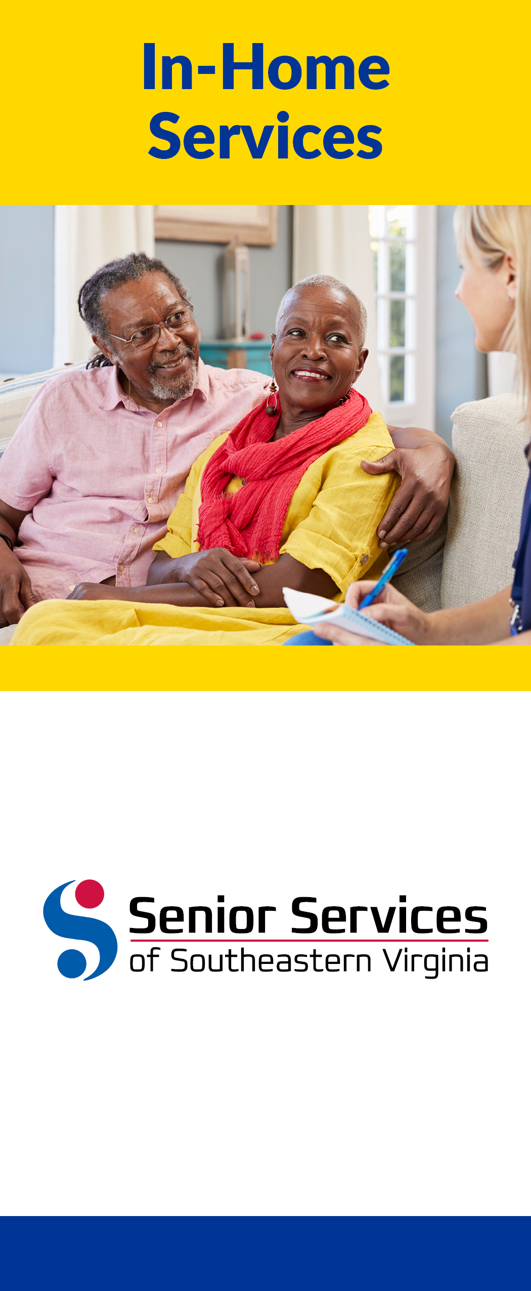 In-Home Services brochure cover
