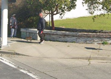 Figure in “Existing Sidewalk and Trail Conditions”, from page 22 of the original document. A written description is available on request.