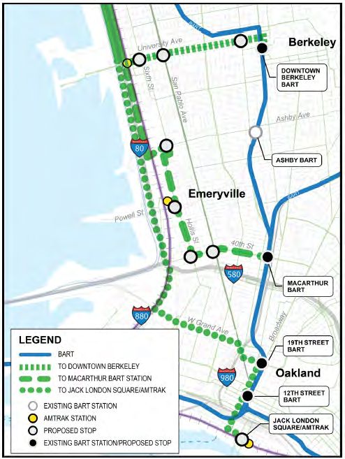 Figure in “2.1 West Contra Costa County High Capacity Transit Study”, from page 10 of the original document. A written description is available on request.