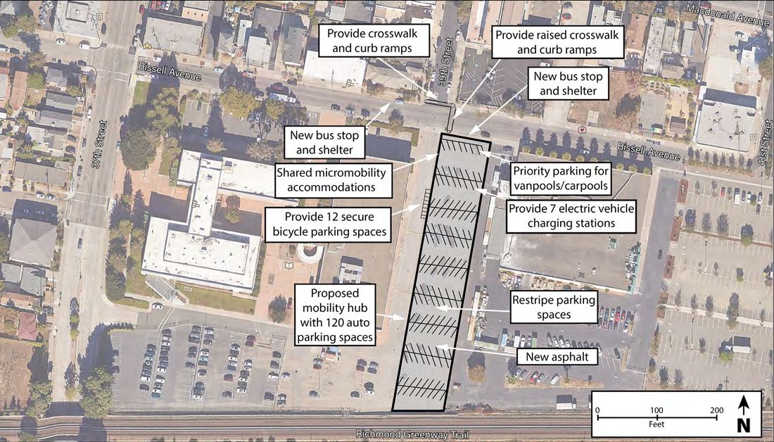 Figure in “Description of Proposed Improvement:”, from page 50 of the original document. A written description is available on request.
