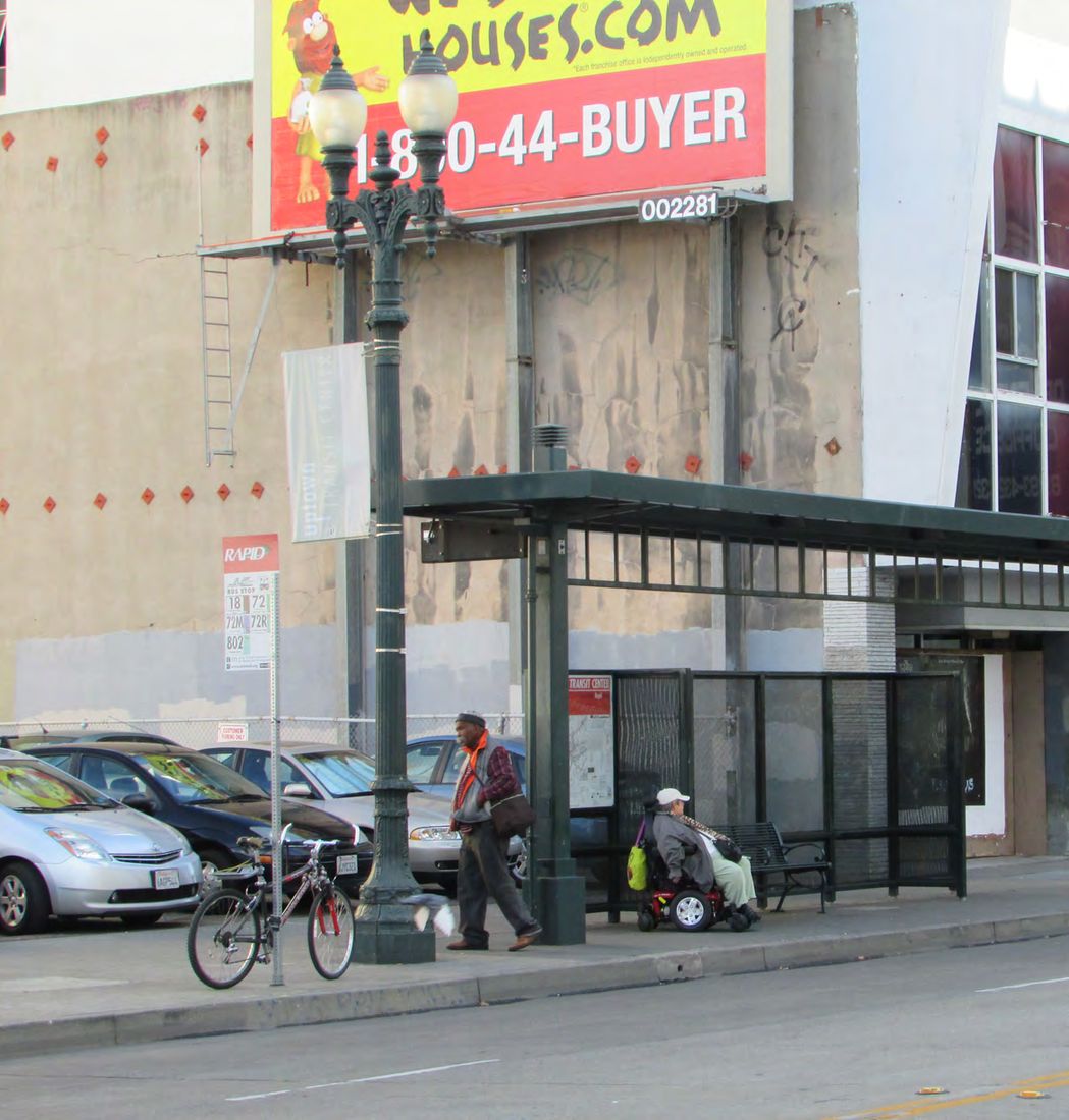 Figure in “4.5 Improving Transit Access”, from page 13 of the original document. A written description is available on request.