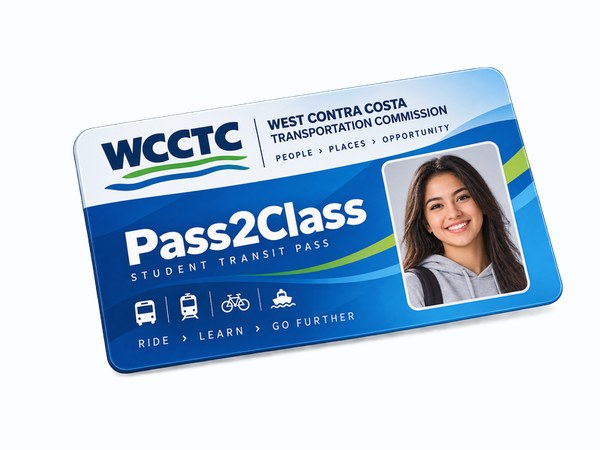 A WCCTC Pass2Class student transit pass card