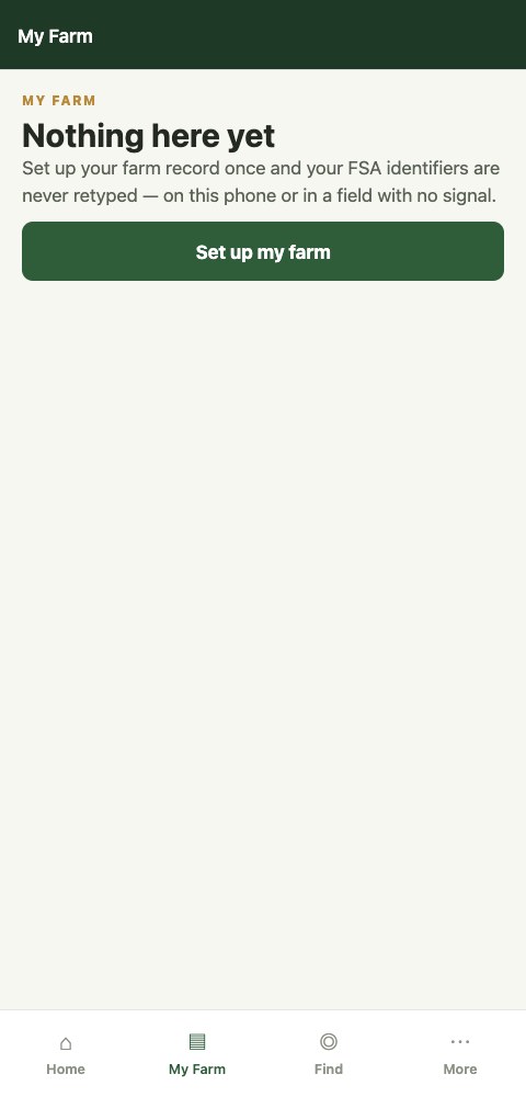 Chickasaw Nation AMP — mobile app screen 2