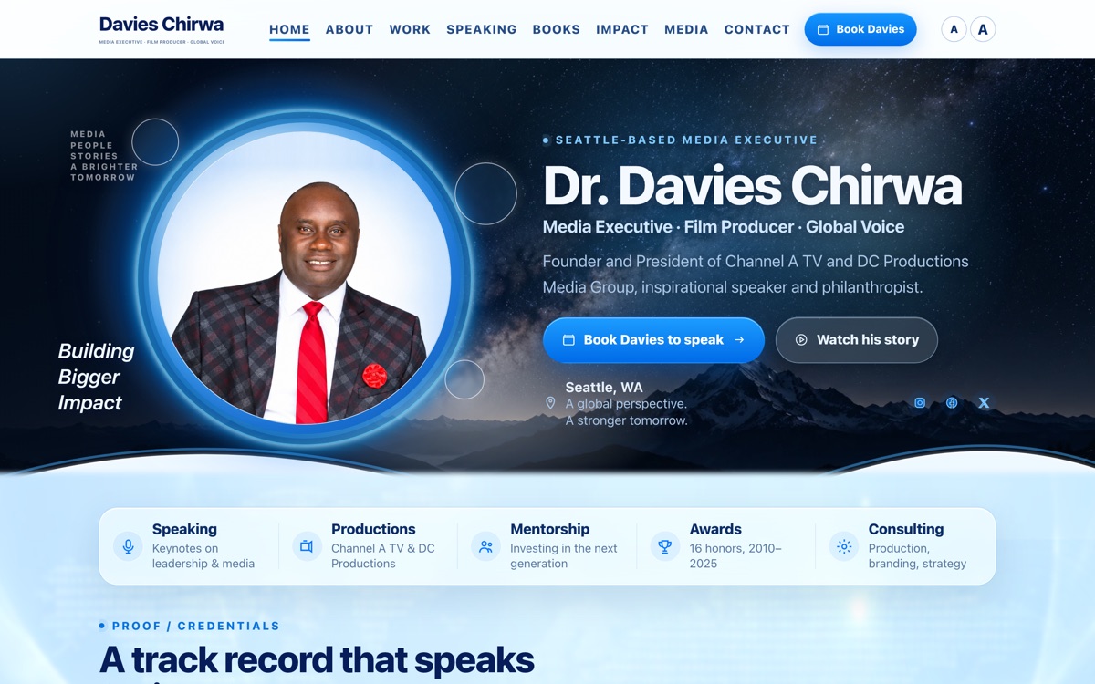 Dr. Davies Chirwa screenshot