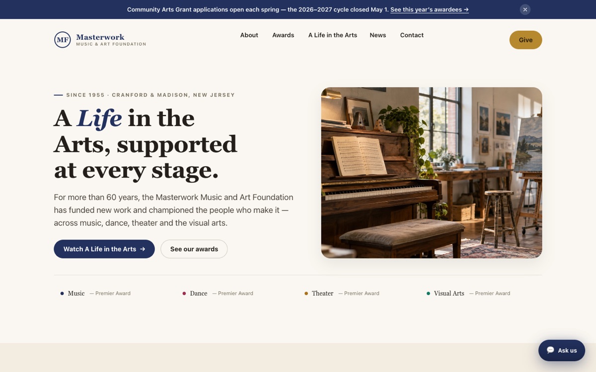 Masterwork Music and Art Foundation